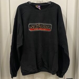 Ski-Doo Black Crewneck Sweater for Men
